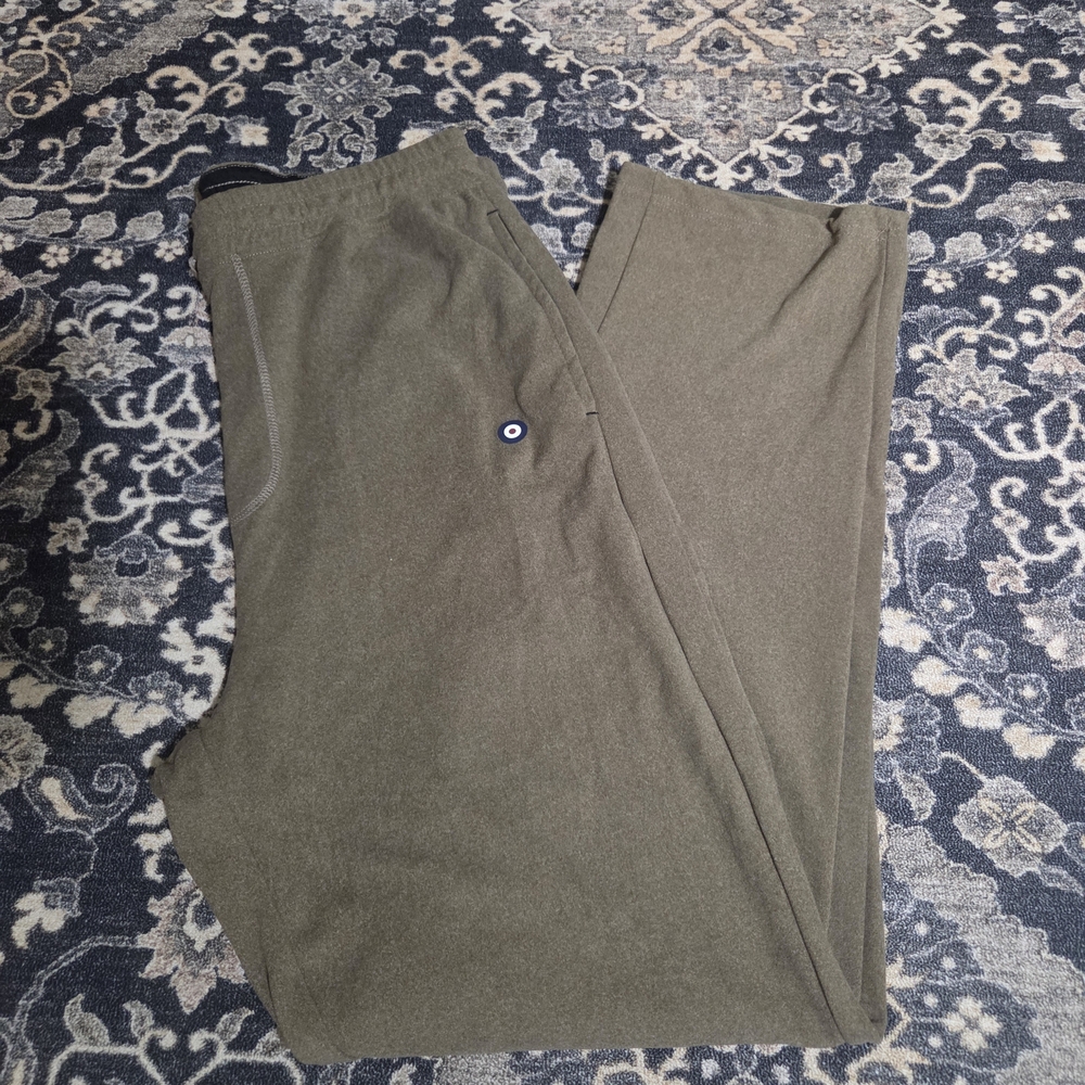 Ben Sherman Brown Poly Blend Track Pant Joggers Mens Large